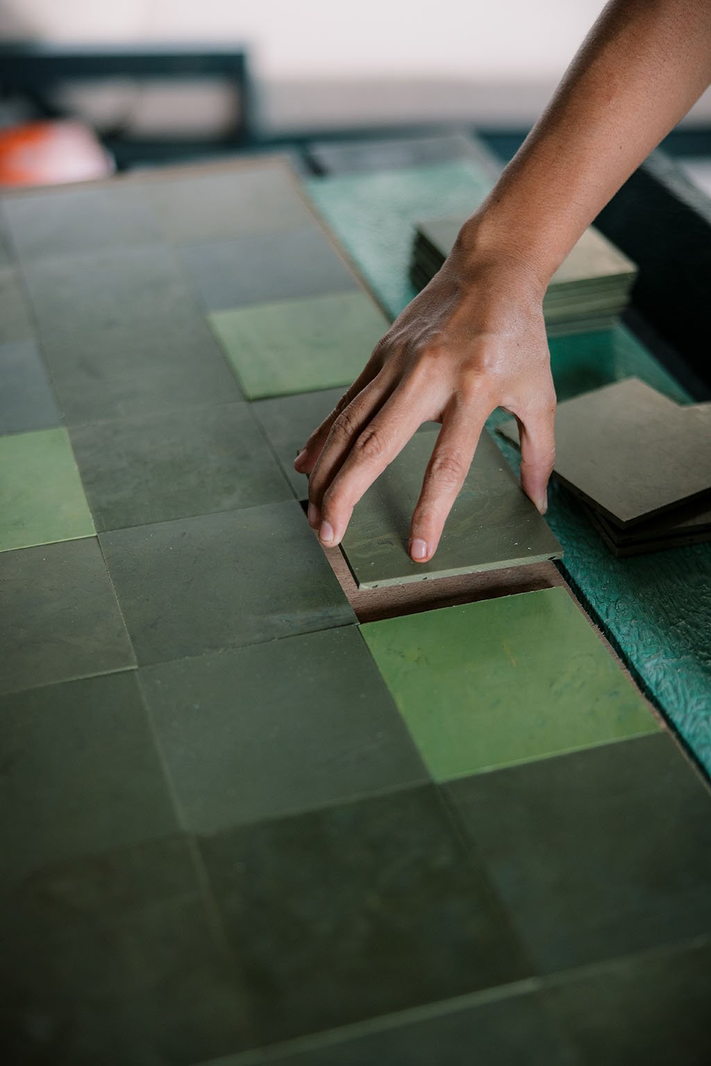 Avocado Factory tile and food texture