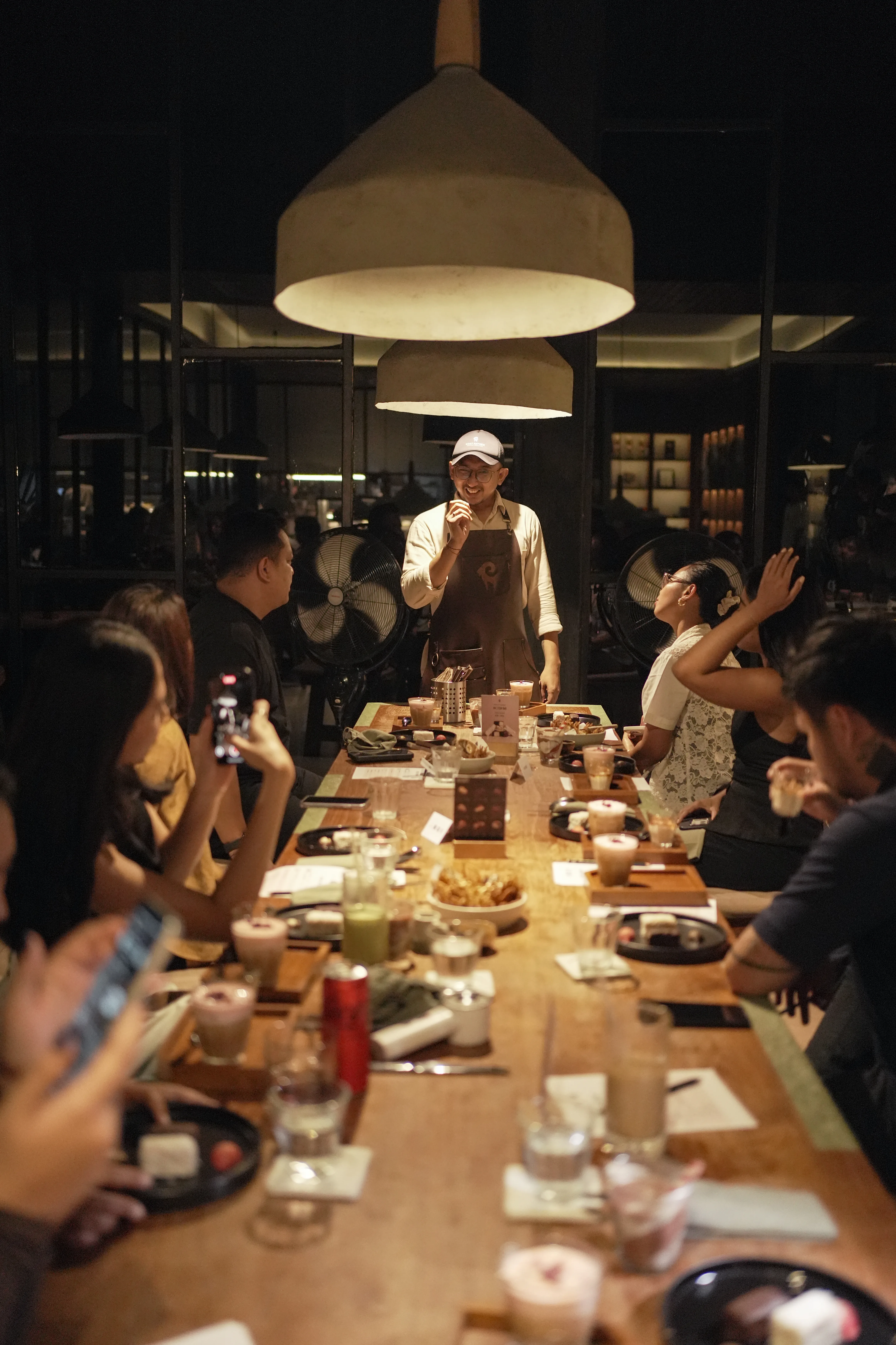 The Avocado Factory team hosting an avocado-focused catering event in Bali