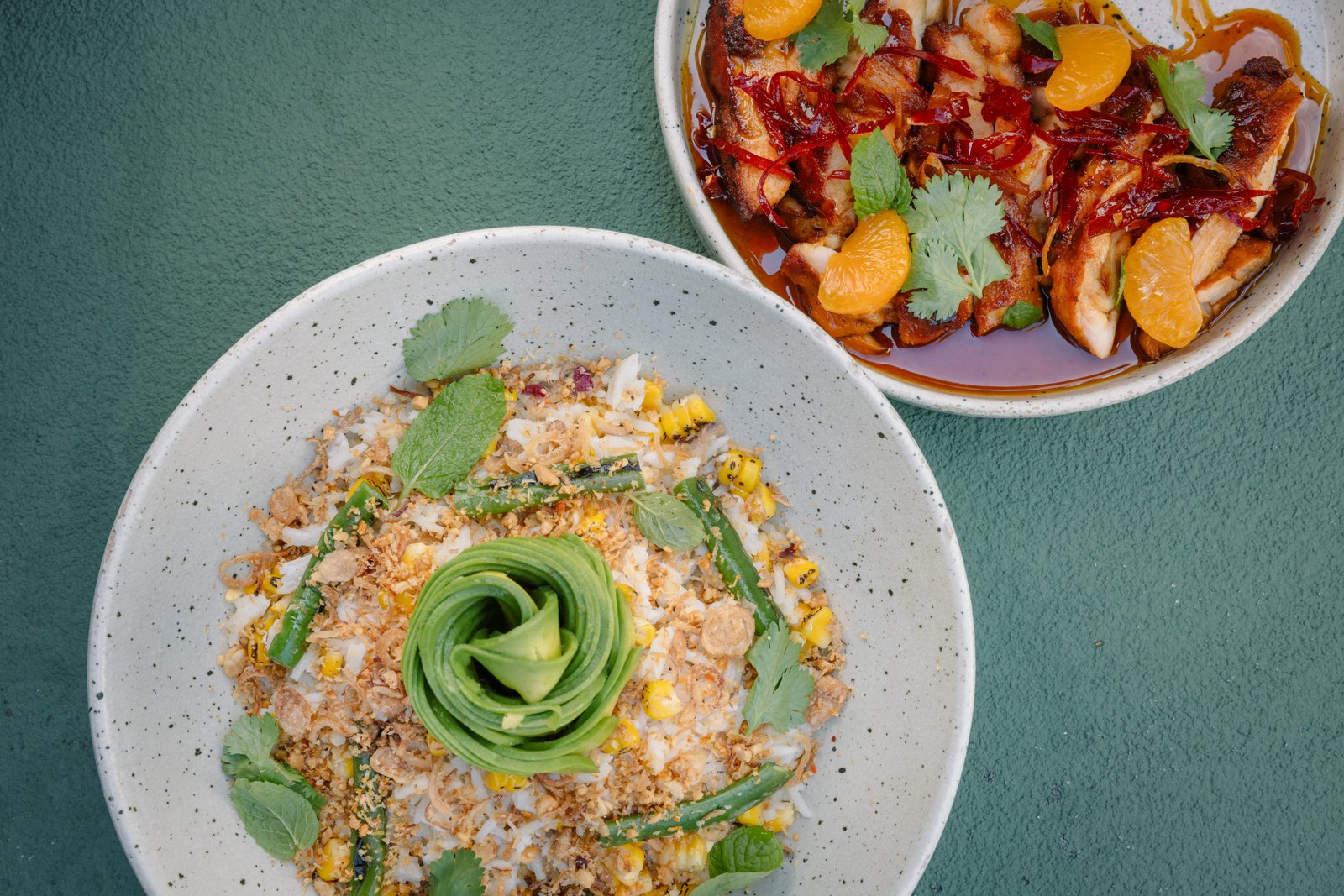 Guests enjoying avocado dishes at The Avocado Factory restaurant in Canggu Bali