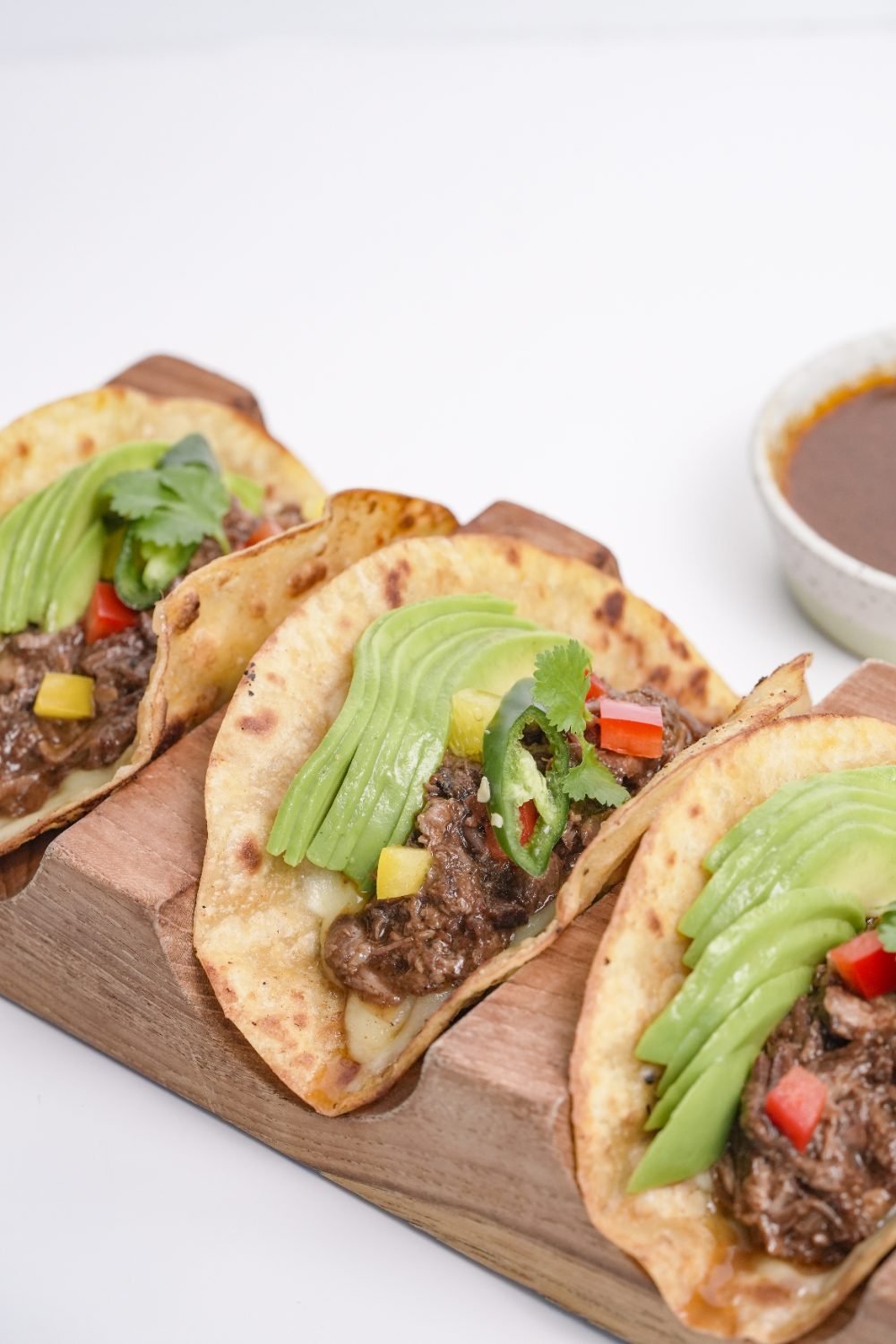 Avo birria tacos