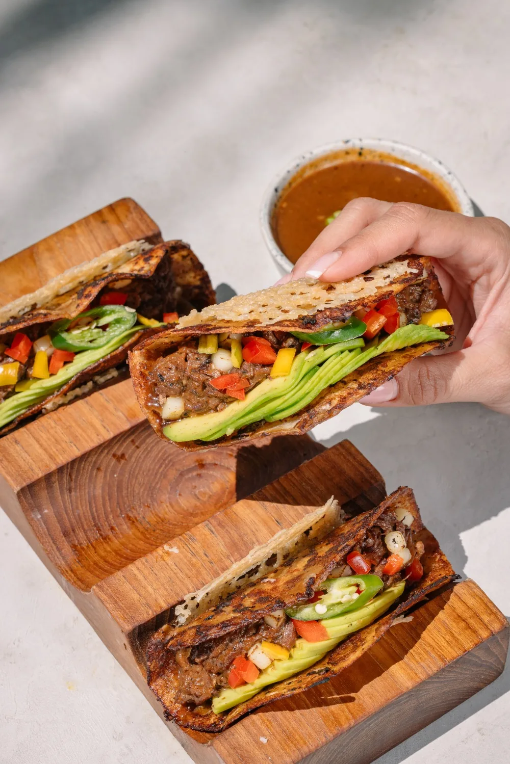 Avo Birria Tacos